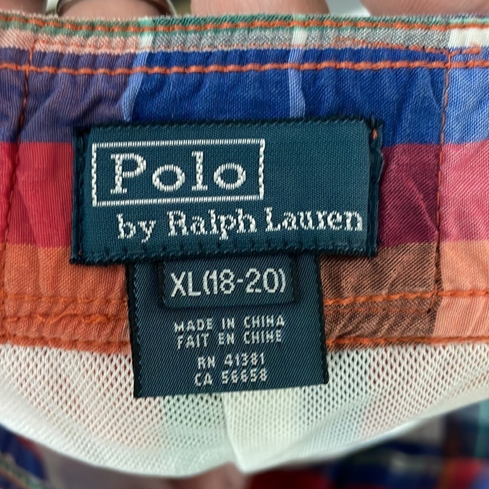 Boy's Polo Ralph Lauren Swim Trunks (Size XL) - Picture 5 of 7